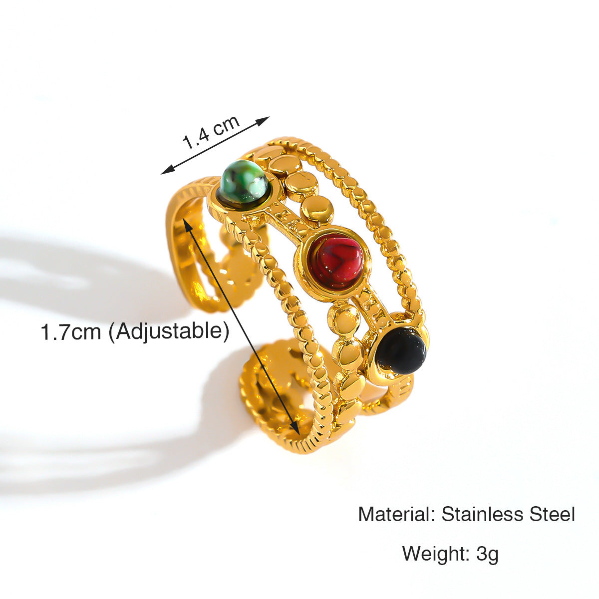 Simple Fashion Stainless Steel Ring For Women