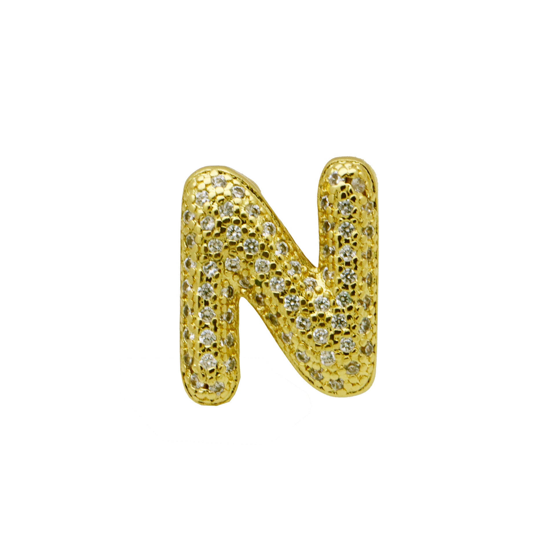 Retro Trend 26 English Micro Inlaid Zirconium Letter Bracelet