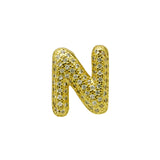 Retro Trend 26 English Micro Inlaid Zirconium Letter Bracelet