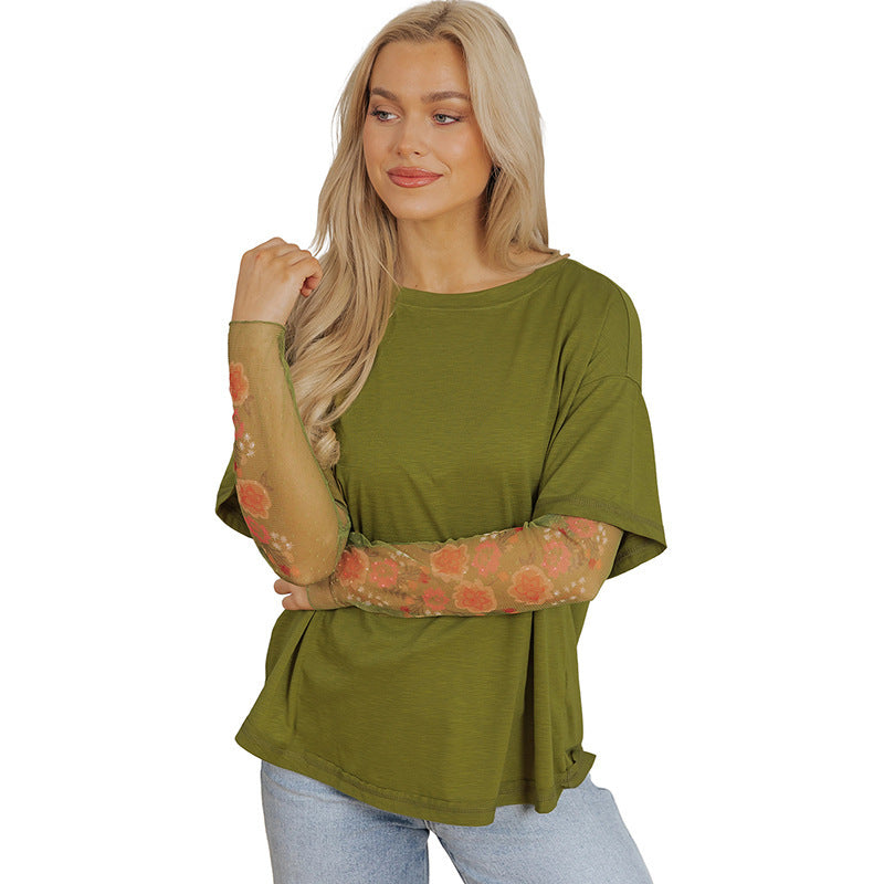 Summer Loose Design Pullover Top