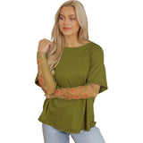 Summer Loose Design Pullover Top