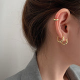 Women's Retro Minimalist Design Water Drop Earrings