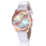 Trendy And Fashionable Rainbow Face Women's Watch