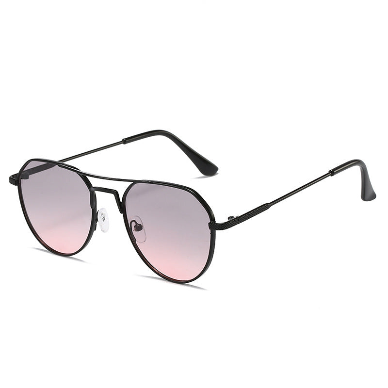 European And American Fashion Retro Metal UV Sun Glasses