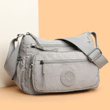 Trendy Water-repellent Nylon Crossbody Cloth Bag