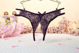 Women's Nylon Lace Thong Lightweight