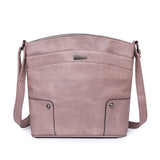Retro Multi-layer PU Bag Women's Simple High-grade Crossbody