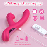 G-Spot Vibrator For Women Orgasm - Sucking Vibrator Clit Stimulator Dildo Massager With 10 Modes, Silicone Adult Sex Toys For Couple Sex Things
