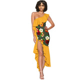 Women's African Ethnic Cotton Batik Dress