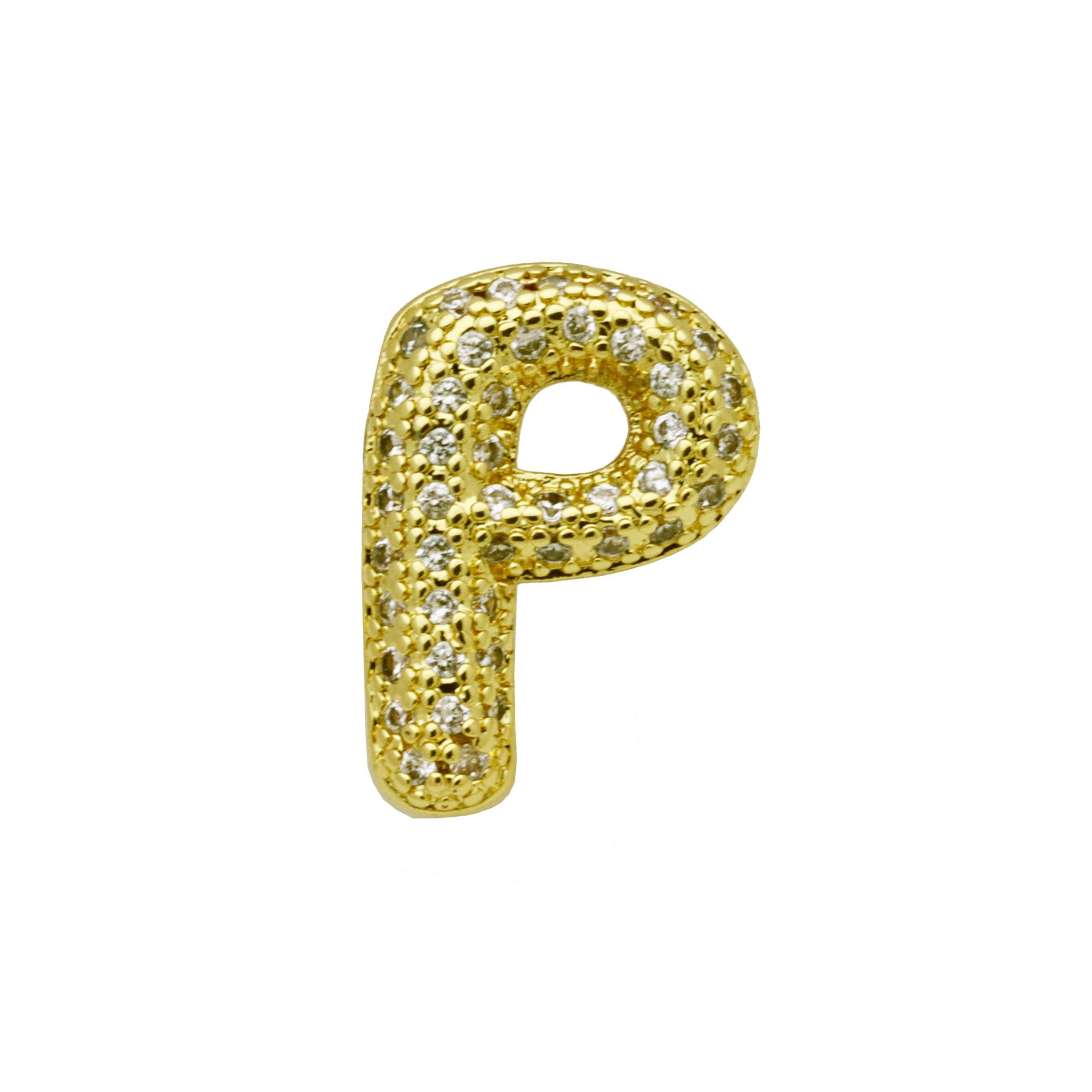 Retro Trend 26 English Micro Inlaid Zirconium Letter Bracelet