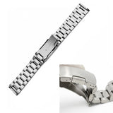Watch Strap 22mm Five Beads Solid Stainless Steel