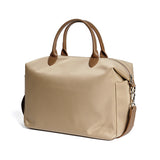 Nylon Waterproof Cloth With Leather Handbag Simple Large Capacity Shoulder Bag