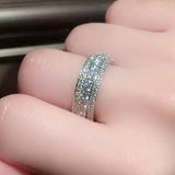 Proposal Engagement Luxury Gang Drill Personalized Ring