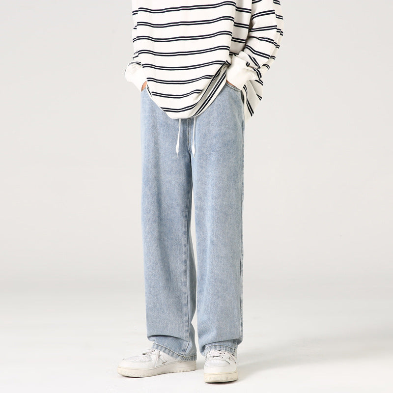 American Retro Washed Jeans For Men