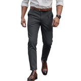 Men's Business Trousers Men's Straight Casual Pants