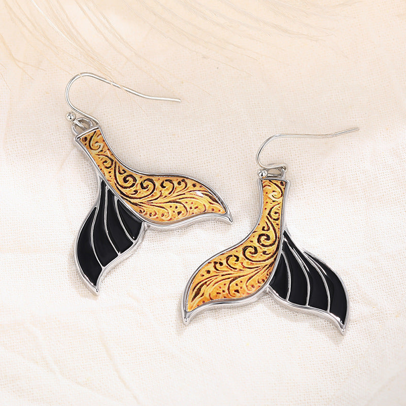 Women's Fashion Personalized New Fishtail Earrings