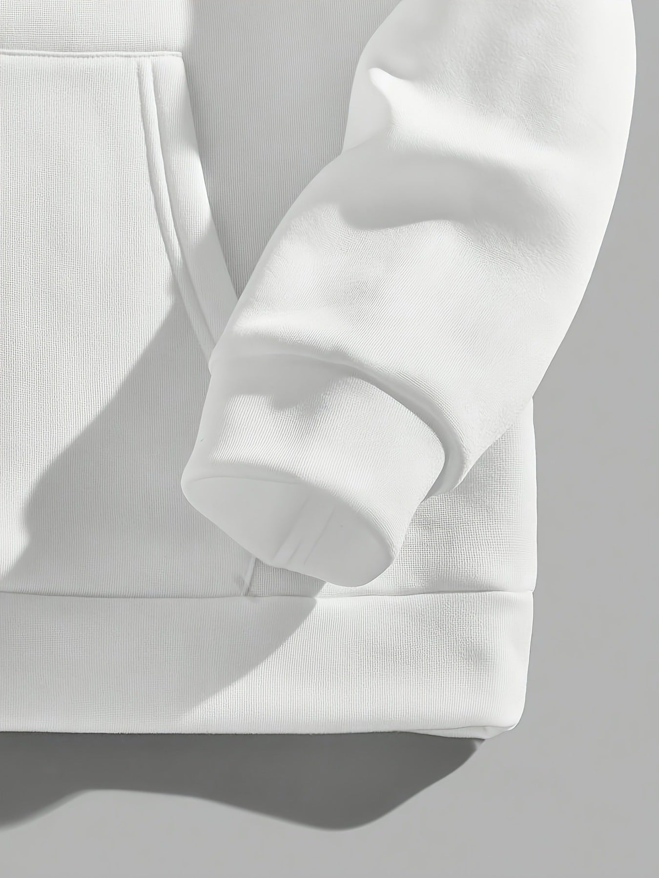 Printed Long Sleeve Hooded Loose Women's Sweater