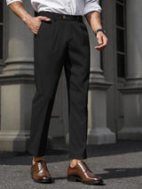 Men's Business Trousers Men's Straight Casual Pants