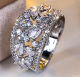 Women's Round Hollow Fashion All-Match Ring