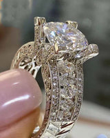 Silver Fashion Female Ring Engagement
