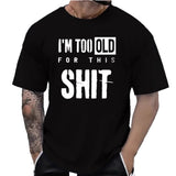Men's All-match Short-sleeved T-shirt With Design Letters