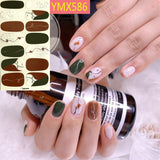 Net Red Nail Stickers Sports Style Trend