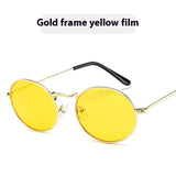 Sun Protection Trend Retro Oval Sun Glasses
