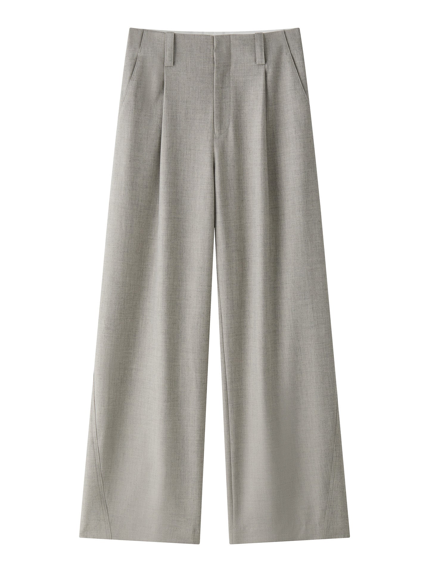 Profile Suit Pants Vertical And Smooth Casual Straight Trousers