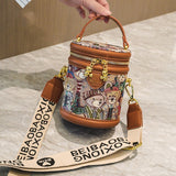 Special-interest Design Cartoon Bear Women's Bag