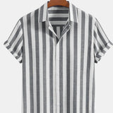 Fashionable Summer New Short-sleeved Printed Shirt For Men