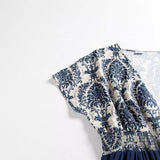 Fashion Elegant New Women's Clothing Temperament Printed Mini Dress