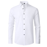 Full Elastic Force Shirt Men
