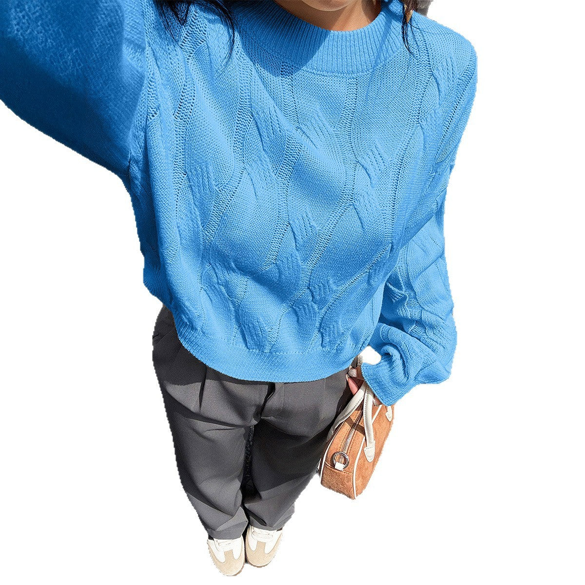 Long Sleeve Bottoming Shirt Sweaters Women's Clothing