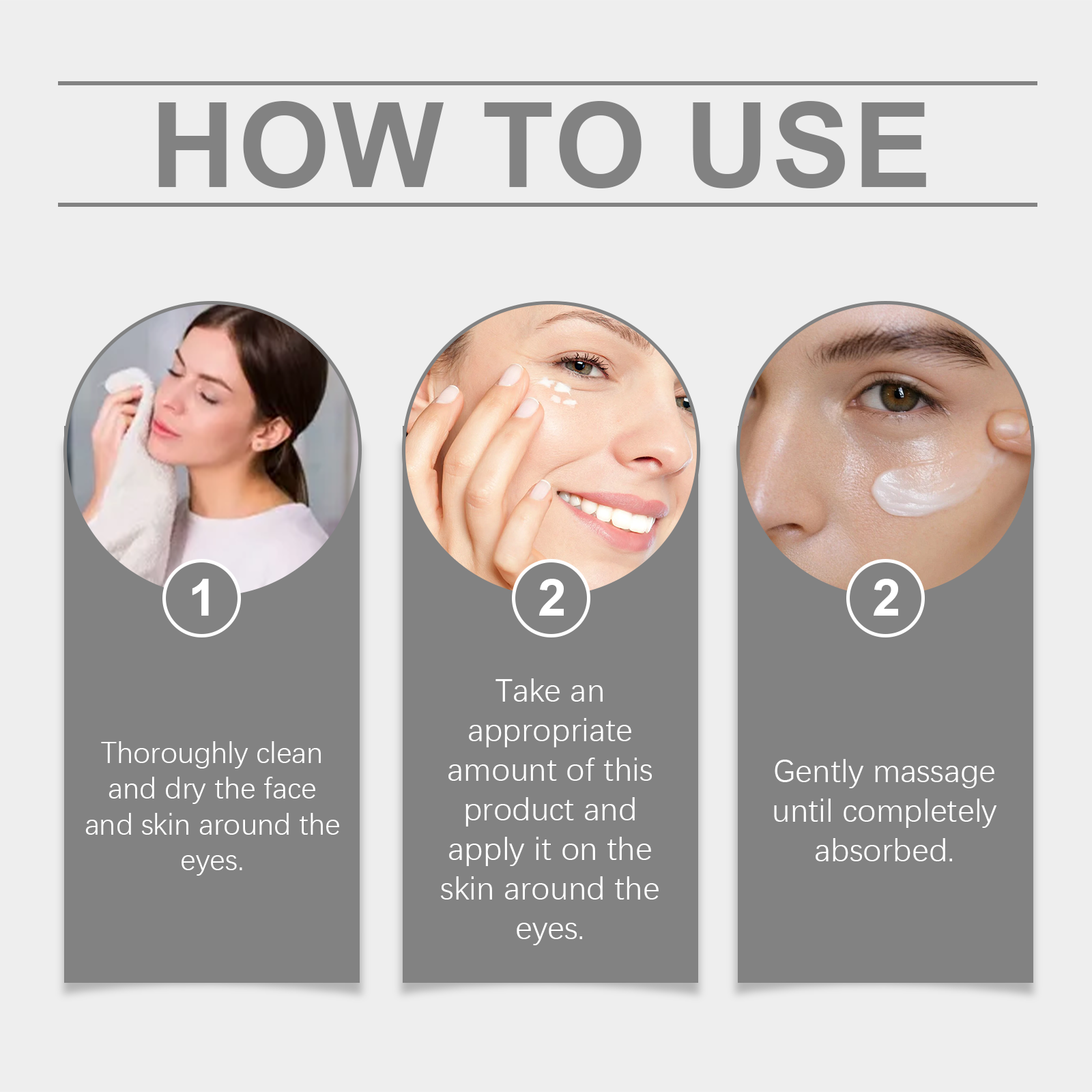 Hoygi Nourishing Eye Cream Eye Essence Moisturizes The Lines Around The Eyes Gentle And Brightening Skin Moisturizing Eye Cream