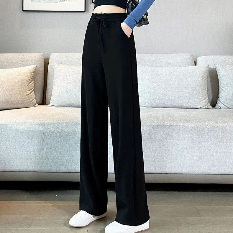 Summer Lazy Small Wide-leg Pants For Women