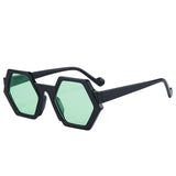 Fashion Polygonal Sunglasses Men's And Women's Cross-border Sun Glasses