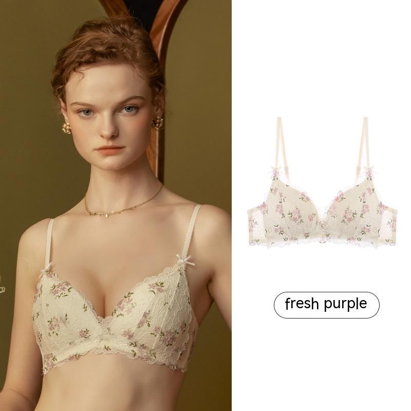 Ladies' Thin Push-up Underwear For Small Breasts