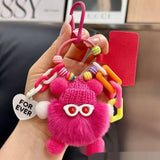 Handbag Ugly Things Plush Doll Ornaments Doll Car Key Ring Pendant