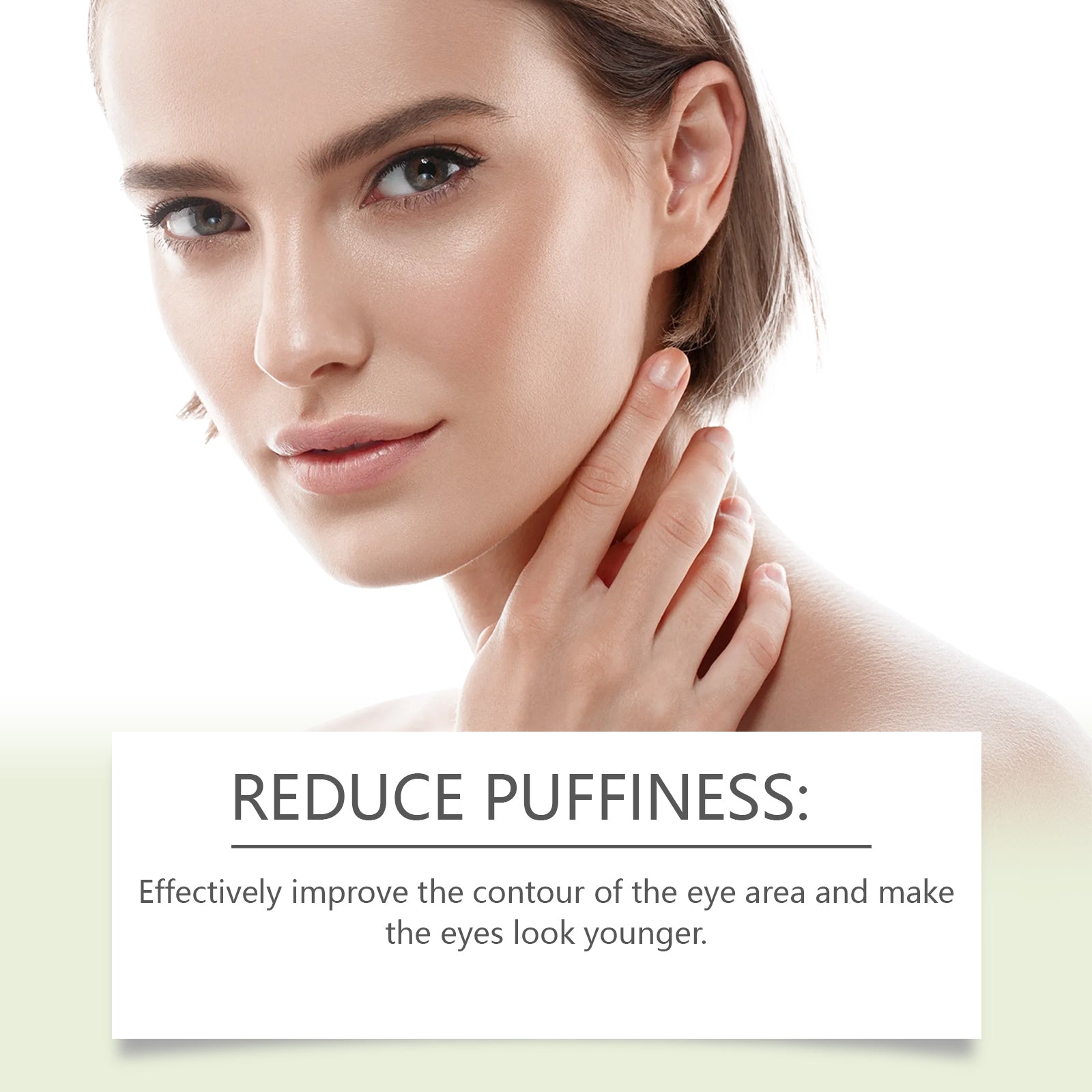 Hoygi Collagen Eye Essence, Hydrating Repair Eye Skin Brightening And Firming Ball Essence
