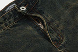Fashion Horn Denim Trousers Men
