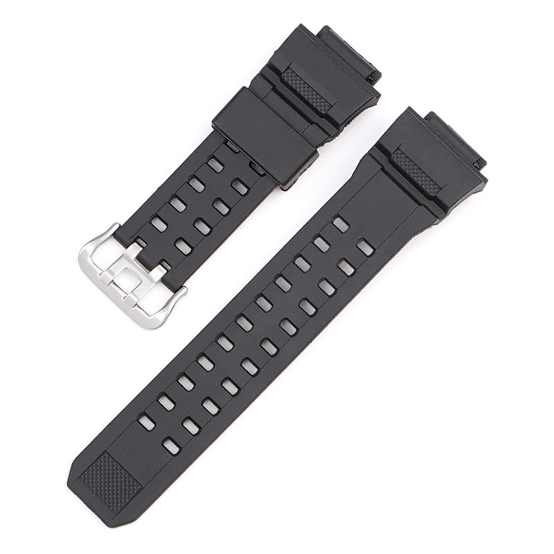 Camouflage Rubber TPU Resin Watchband Accessories