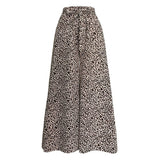 Stretch Slim Women Belt Bow Trousers