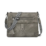 Retro Washed Leather Shoulder Messenger Bag