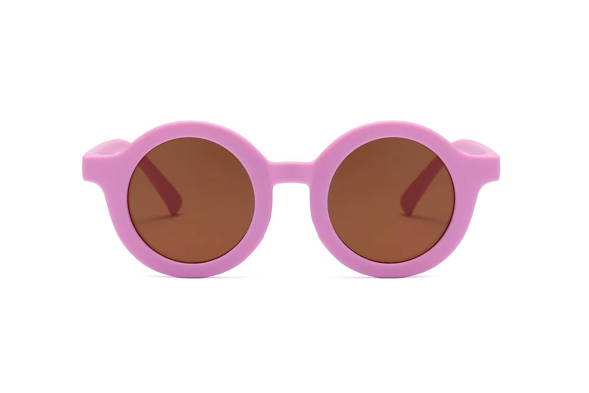Children's Sunglasses Vintage Round Frame Sun Glasses