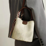 Simple Portable Bucket Bag For Women Summer New