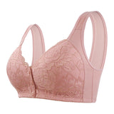 Middle-aged And Elderly Underwear Ladies Underwired Vest-style Plus Size Bra