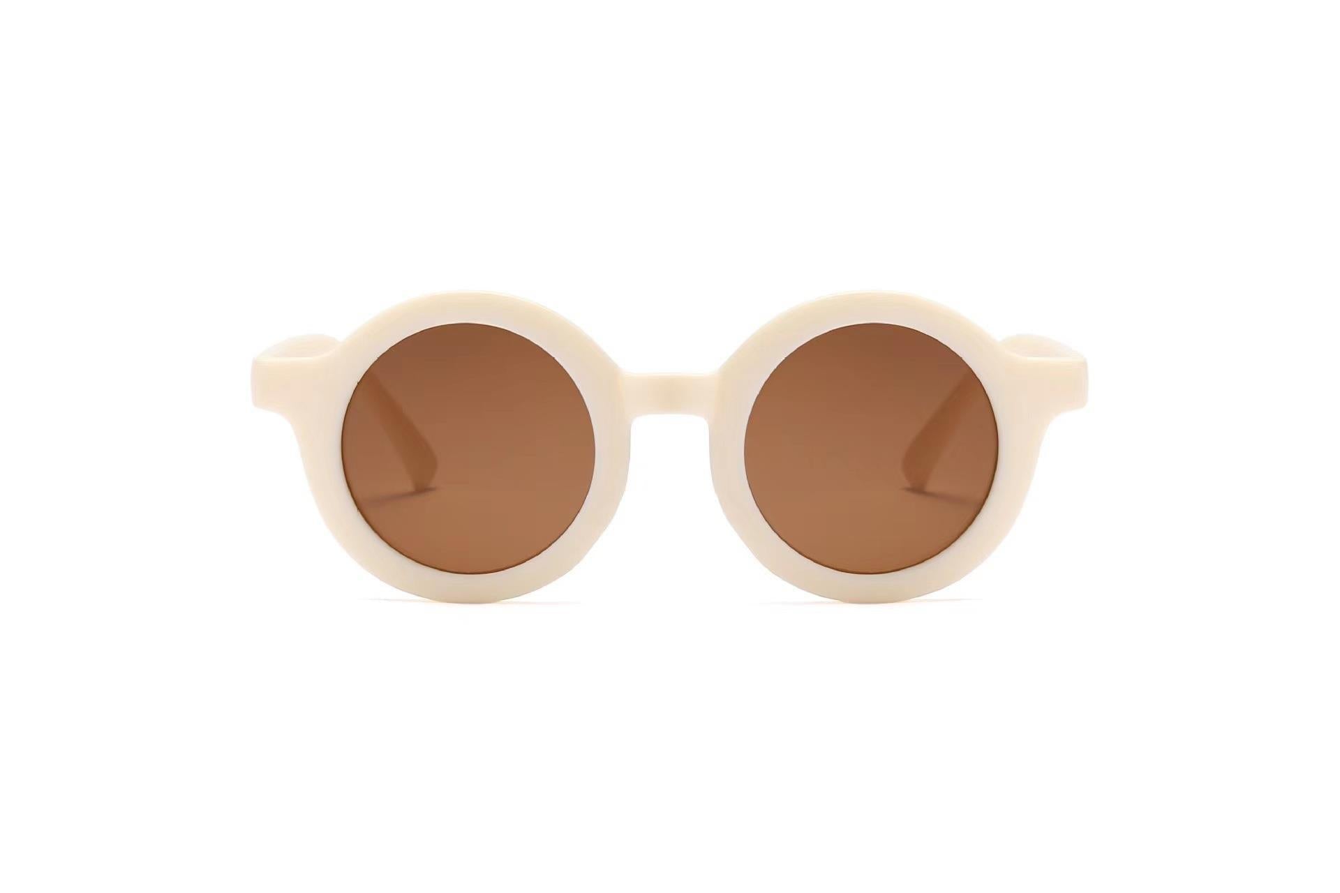 Children's Sunglasses Vintage Round Frame Sun Glasses