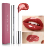 4 Colors Lip Gloss,Hydrating Lip Tint,Long Lasting Waterproof, High Shine Glossy Mirror Lip Stain, Long Lasting Moisturizing,Non Sticky, Romantic Lip Gloss Gift For Women