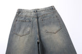 Fashion Holes Patch Jeans For Men