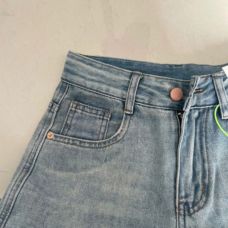 Fashion Personality All-matching Jeans Women